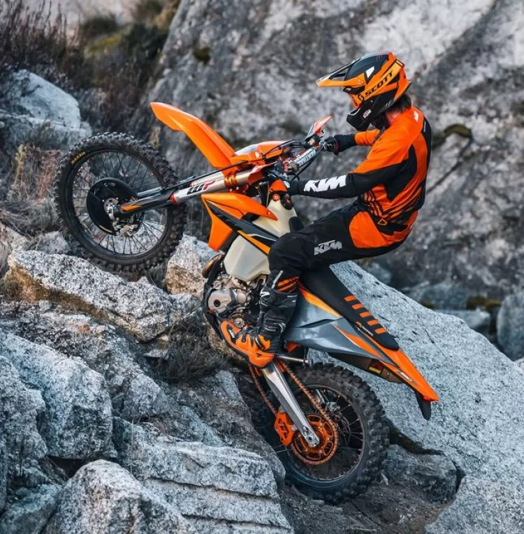 KTM'S 2021 EXC RANGE reaches new heights of enduro performance